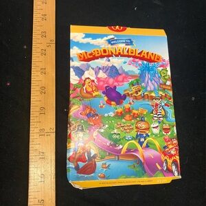 McDonaldland Kids Toy Playset Poster - Colorful McDonaldland Artwork